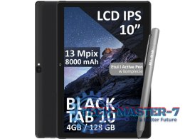Tablet BlackTAB10 4/128GB 4G LTE 10 cali Czarny