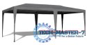 Namiot pawilon ogrodowy handlowy 3x6 m 6 ścianek szary MultiGarden MultiGarden Namiot pawilon ogrodowy handlowy 3x6 m 6 ścianek szary MultiGarden MultiGarden