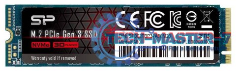 Dysk SSD M.2 SILICON POWER P34A80 2 TB P34A80 (M.2″ /2TB /PCIe Gen3 x4 /3400MB/s /3000MB/s) Dysk SSD M.2 SILICON POWER P34A80 2 TB P34A80 (M.2″ /2TB /PCIe Gen3 x4 /3400MB/s /3000MB/s)