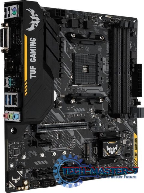 Płyta główna ASUS TUF GAMING B450M-PLUS II Socket AM4 mATX Płyta główna ASUS TUF GAMING B450M-PLUS II Socket AM4 mATX