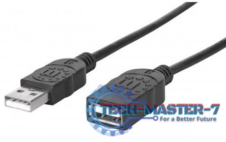 Kabel USB MANHATTAN USB 2.0 typ A (gniazdo) 1.8 Kabel USB MANHATTAN USB 2.0 typ A (gniazdo) 1.8