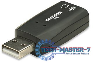 Karta dźwiękowa MANHATTAN Hi-Speed USB 3-D 150859 Karta dźwiękowa MANHATTAN Hi-Speed USB 3-D 150859