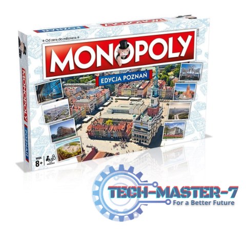 WINNING MOVES Gra Monopoly Poznań WINNING MOVES Gra Monopoly Poznań