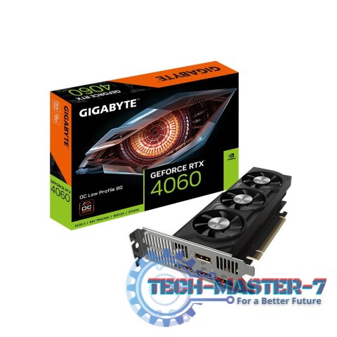 Karta graficzna GeForce RTX 4060 OC Low Profile 8 GB GDDR6 Karta graficzna GeForce RTX 4060 OC Low Profile 8 GB GDDR6