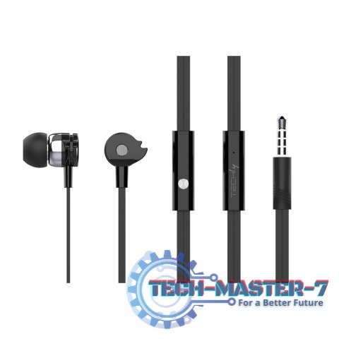 Słuchawki Douszne TECHLY SB-HP A1BKTY (1.2m /Jack 3.5 mm wtyk/Czarny) Słuchawki Douszne TECHLY SB-HP A1BKTY (1.2m /Jack 3.5 mm wtyk/Czarny)