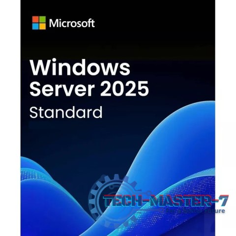System operacyjny DELL Windows Server 2025 Standard ROK 16CORE 634-CVFM System operacyjny DELL Windows Server 2025 Standard ROK 16CORE 634-CVFM