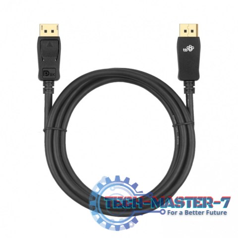 TB AKTBXVDMDP1418B 1.8m /s1x DisplayPort (wtyk) 1x DisplayPort (wtyk) TB AKTBXVDMDP1418B 1.8m /s1x DisplayPort (wtyk) 1x DisplayPort (wtyk)