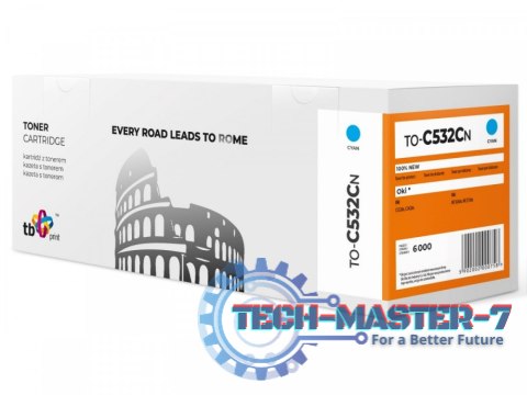 Toner TB PRINT TO-C532CN 46490607 Toner TB PRINT TO-C532CN 46490607