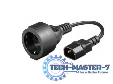 Kabel zasilający MANHATTAN IEC320 C14 0.23m. 353731 Kabel zasilający MANHATTAN IEC320 C14 0.23m. 353731
