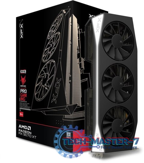 Karta graficzna XFX MERCURY RX 9070XT Gaming LED 16GB (RX-97TMERCB9) Karta graficzna XFX MERCURY RX 9070XT Gaming LED 16GB (RX-97TMERCB9)