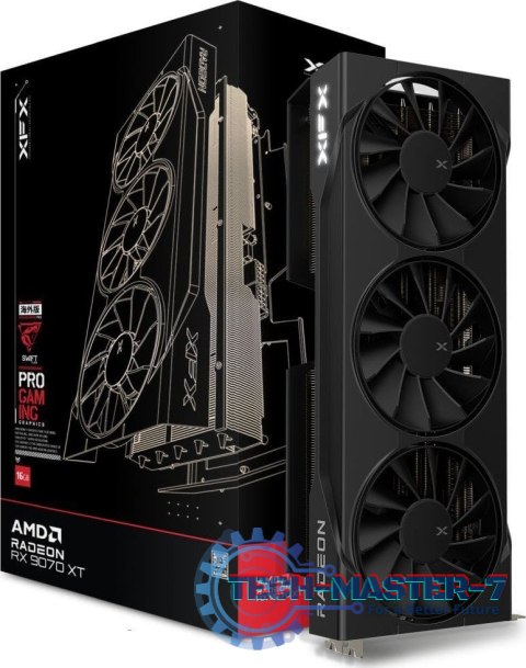 Karta graficzna XFX Quicksilver RX 9070XT Mag. Air 16GB (97TMAQKB9) Karta graficzna XFX Quicksilver RX 9070XT Mag. Air 16GB (97TMAQKB9)