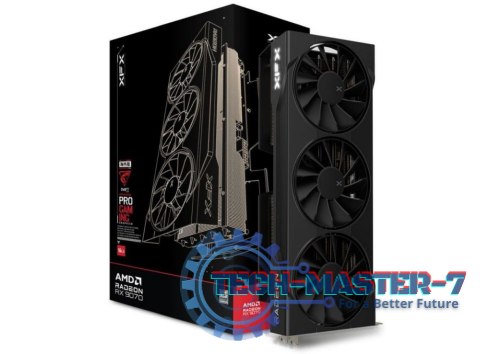 Karta graficzna XFX Radeon QuickSilver RX 9070 OC Gaming 16GB GDDR6 (97QICKBB9) Karta graficzna XFX Radeon QuickSilver RX 9070 OC Gaming 16GB GDDR6 (97QICKBB9)