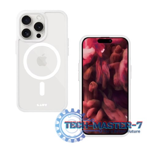 LAUT Huex Protect - obudowa ochronna do iPhone 15 Pro kompatybilna z MagSafe (white) LAUT Huex Protect - obudowa ochronna do iPhone 15 Pro kompatybilna z MagSafe (white)