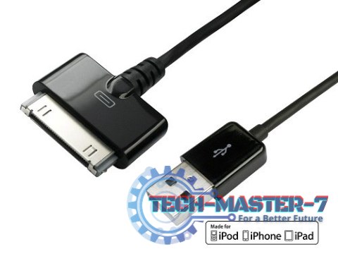 Kabel USB AKYGA 30-pin Apple Dock 1 Kabel USB AKYGA 30-pin Apple Dock 1