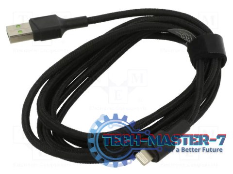 Kabel USB GREEN CELL Lightning 0.3 Kabel USB GREEN CELL Lightning 0.3