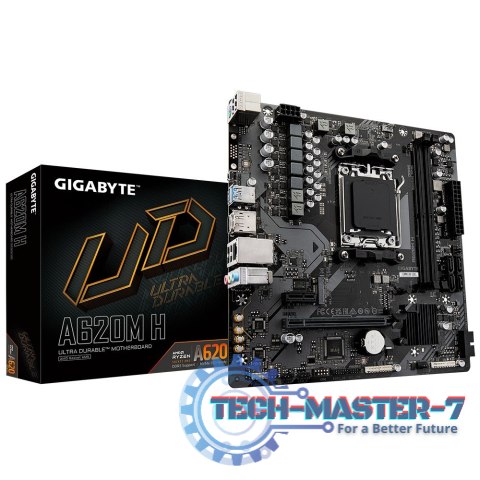 Płyta główna GIGABYTE A620M H (Socket AM5 /micro ATX) Płyta główna GIGABYTE A620M H (Socket AM5 /micro ATX)
