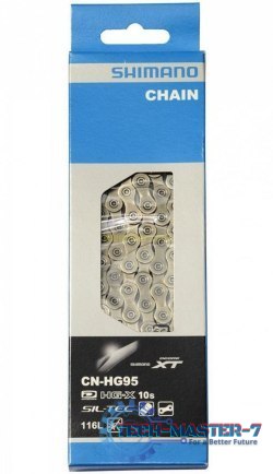 Shimano łańcuch SLX/XT/XTR CN-HG95 10rz 116L + pin Shimano łańcuch SLX/XT/XTR CN-HG95 10rz 116L + pin