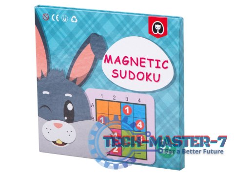 Gra logiczna łamigłówka magnetyczne sudoku Gra logiczna łamigłówka magnetyczne sudoku
