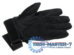 Rękawice taktyczne survival wojskowe ochrona kostek XL czarne