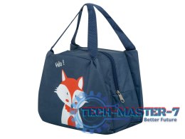 Torba termiczna na lunch jedzenie śniadaniowa izolacyjna lis pomarańczowy