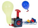 Wyrzutnia balonów samochód aerodynamiczny rakieta zestaw 15 elementów Wyrzutnia balonów samochód aerodynamiczny rakieta zestaw 15 elementów
