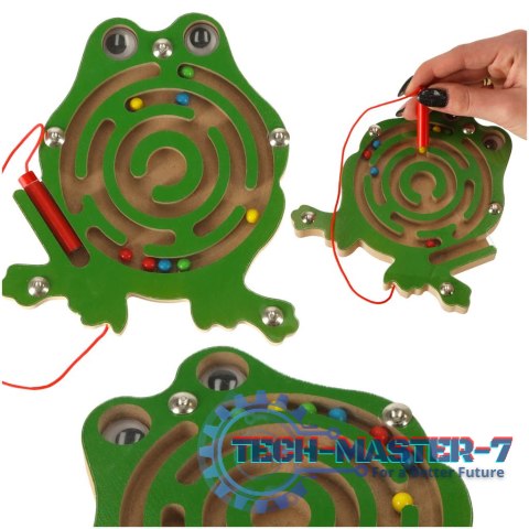 Labirynt magnetyczny kuleczki żaba Labirynt magnetyczny kuleczki żaba