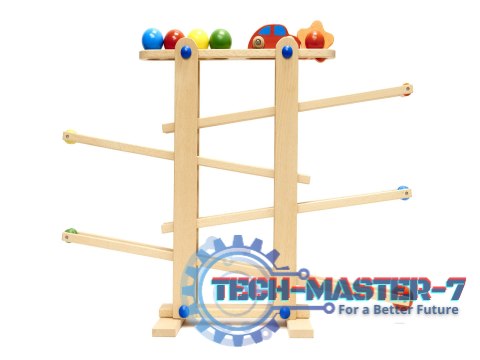 Tor kulkowy drewniany kulodrom montessori XXL Tor kulkowy drewniany kulodrom montessori XXL