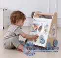 Pchacz chodzik drewniany edukacyjny z ruchomymi elementami ECOTOYS MULTISTORE Pchacz chodzik drewniany edukacyjny z ruchomymi elementami ECOTOYS MULTISTORE