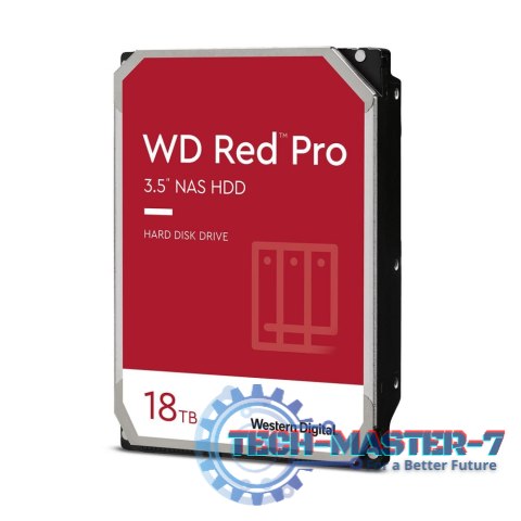 Dysk twardy WD Red Pro 18 TB 3.5" WD181KFGX Dysk twardy WD Red Pro 18 TB 3.5" WD181KFGX