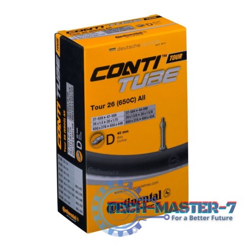 Dętka trekingowa Continental Tour 26 1.4-1.75 Dunlop S40mm Dętka trekingowa Continental Tour 26 1.4-1.75 Dunlop S40mm