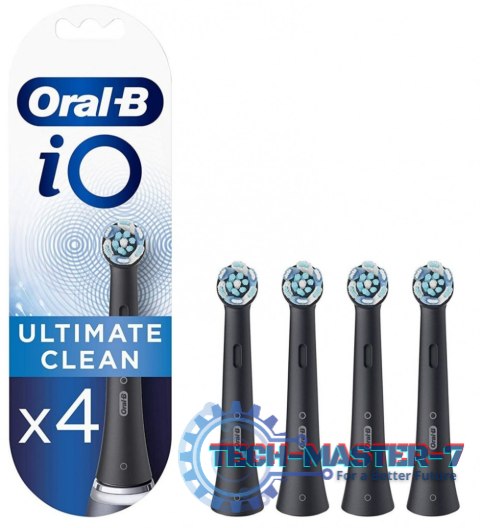Końcówki do szczoteczki ORAL-B iO UC EB4 Czarne Końcówki do szczoteczki ORAL-B iO UC EB4 Czarne