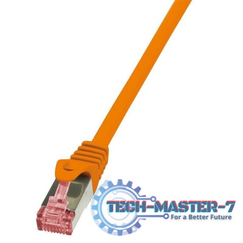 LOGILINK S/FTP Cat.6 0.5 m Pomarańczowy 0.5 Patchcord LOGILINK S/FTP Cat.6 0.5 m Pomarańczowy 0.5 Patchcord