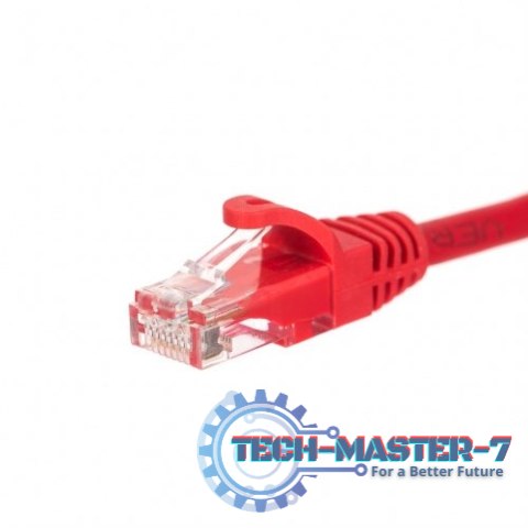 NETRACK CAT5e UTP 5 m Czerwony 5 Patchcord NETRACK CAT5e UTP 5 m Czerwony 5 Patchcord