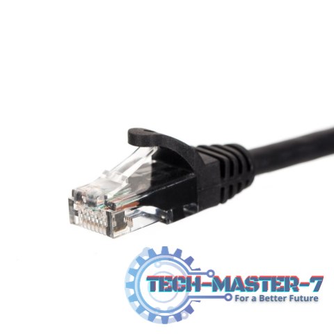 NETRACK RJ45 - RJ45 6 UTP 0.5 m Czarny 0.5 Patchcord NETRACK RJ45 - RJ45 6 UTP 0.5 m Czarny 0.5 Patchcord