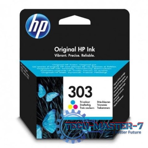 Tusz HP 303 Tri-colour Ink Cartridge T6N01AE#UUS Tusz HP 303 Tri-colour Ink Cartridge T6N01AE#UUS