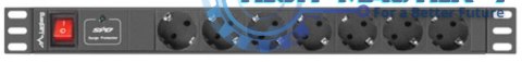 Listwa zasilająca LANBERG PDU-07F-0200-IEC-BK Listwa zasilająca LANBERG PDU-07F-0200-IEC-BK