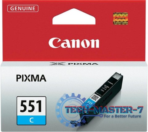 Wkład CANON CLI-551C 6509B001 Wkład CANON CLI-551C 6509B001