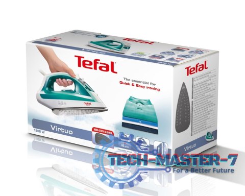 Żelazko parowe TEFAL FV1710 Ultimate AntiCalc (1800W /Turkusowy) Żelazko parowe TEFAL FV1710 Ultimate AntiCalc (1800W /Turkusowy)