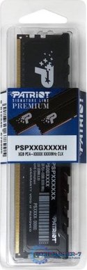 Pamięć PATRIOT (UDIMM/DDR4/8 GB/3200MHz/1.2V/22 CLCL/SINGLE)