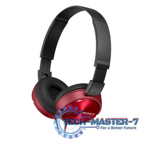 Słuchawki Na uszy SONY MDR-ZX310AP Czerwone (1.2m /Pozłacany wtyk/Czerwony) Słuchawki Na uszy SONY MDR-ZX310AP Czerwone (1.2m /Pozłacany wtyk/Czerwony)