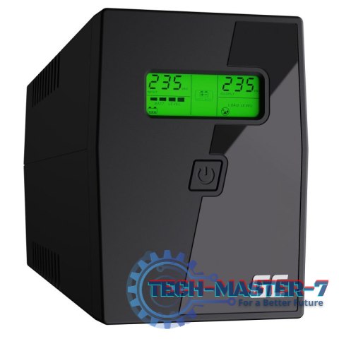 Zasilacz awaryjny GREEN CELL UPS01LCD 600VA Zasilacz awaryjny GREEN CELL UPS01LCD 600VA