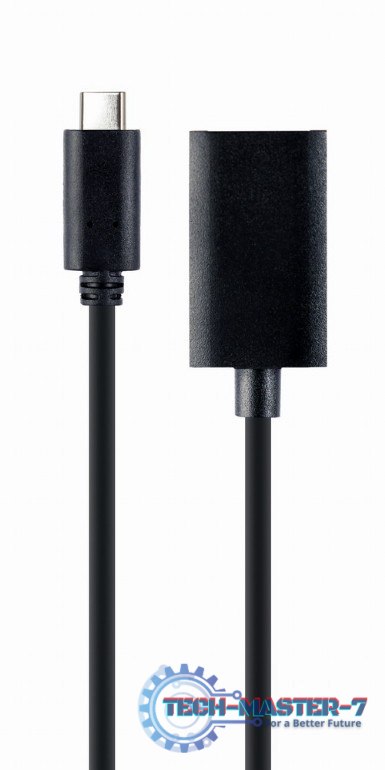 Adapter GEMBIRD A-CM-DPF-02 USB Typ C - DisplayPort Adapter GEMBIRD A-CM-DPF-02 USB Typ C - DisplayPort