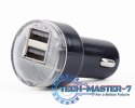 Ładowarka GEMBIRD 2x USB 2.0 Czarny EG-U2C2A-CAR-02 Ładowarka GEMBIRD 2x USB 2.0 Czarny EG-U2C2A-CAR-02