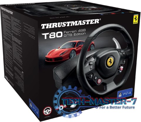 Thrustmaster Kierownica T80 Ferrari 488 GTB Edition (4160672) Thrustmaster Kierownica T80 Ferrari 488 GTB Edition (4160672)