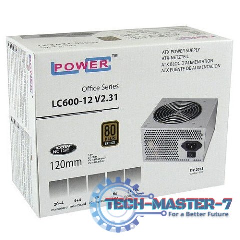 Zasilacz PC LC-POWER 450W LC600-12 V2.31 Zasilacz PC LC-POWER 450W LC600-12 V2.31
