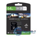 Karta pamięci PNY 64 GB Adapter Karta pamięci PNY 64 GB Adapter