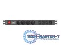 Listwa zasilająca LANBERG PDU-04E04I-0200-IEC-BK