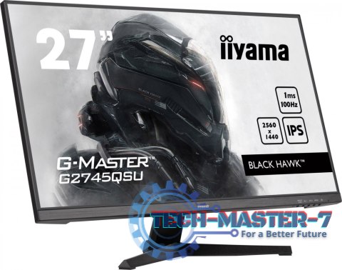 Monitor IIYAMA G2745QSU-B1 (27" /IPS /100Hz /2560 x 1440 /Czarny) Monitor IIYAMA G2745QSU-B1 (27" /IPS /100Hz /2560 x 1440 /Czarny)