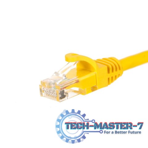 NETRACK CAT5e UTP 0.5 m Żółty 0.5 Patchcord NETRACK CAT5e UTP 0.5 m Żółty 0.5 Patchcord