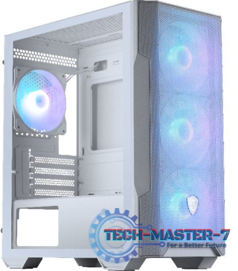 Obudowa Midi Tower MSI MAG FORGE M100R WHITE Obudowa Midi Tower MSI MAG FORGE M100R WHITE